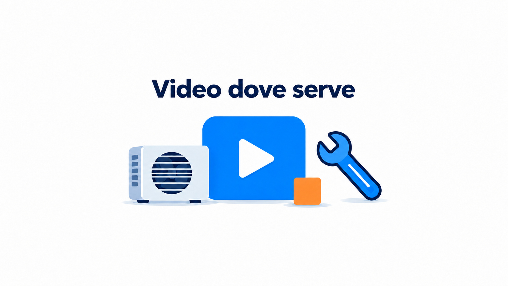 Illustrazione del posizionamento dei video nelle pagine di assistenza HVAC.