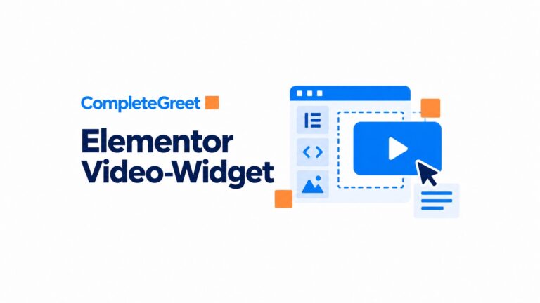 So fügst du ein Video-Widget in Elementor ein