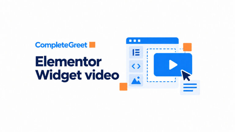 Come aggiungere un widget video a Elementor