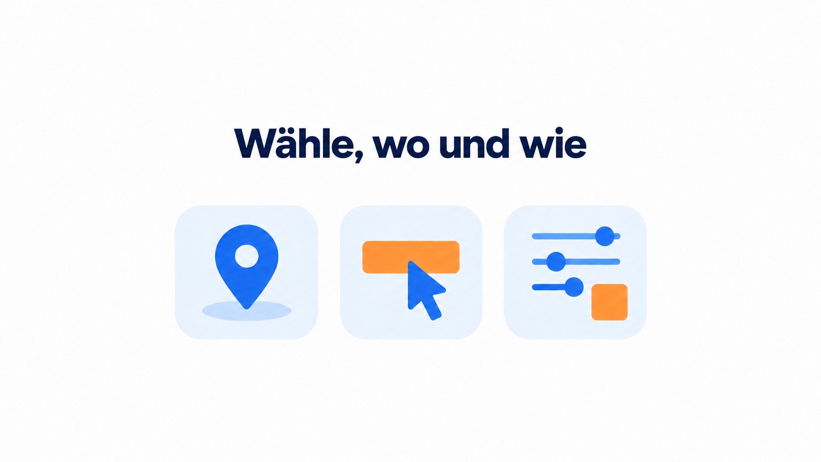 Illustration zur Auswahl, wo und wie eine Videoblase in Elementor erscheint.