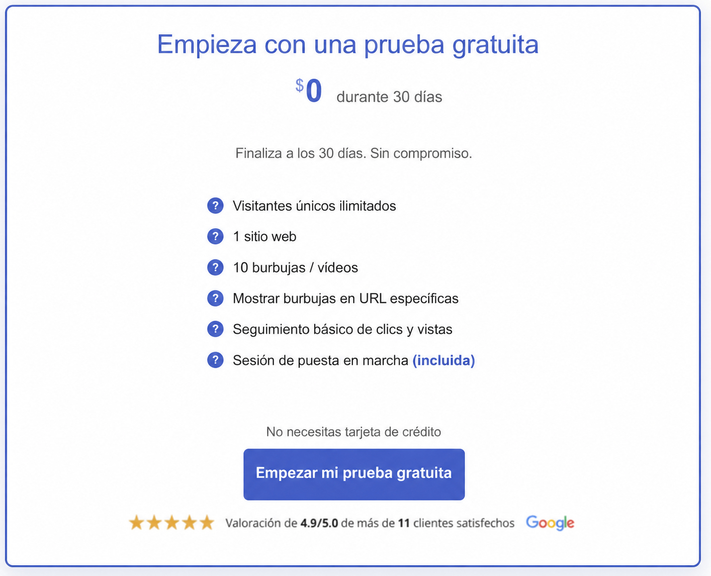 CompleteGreet frente a Bambuser 5 Tarjeta de prueba gratuita de CompleteGreet con las funciones incluidas.