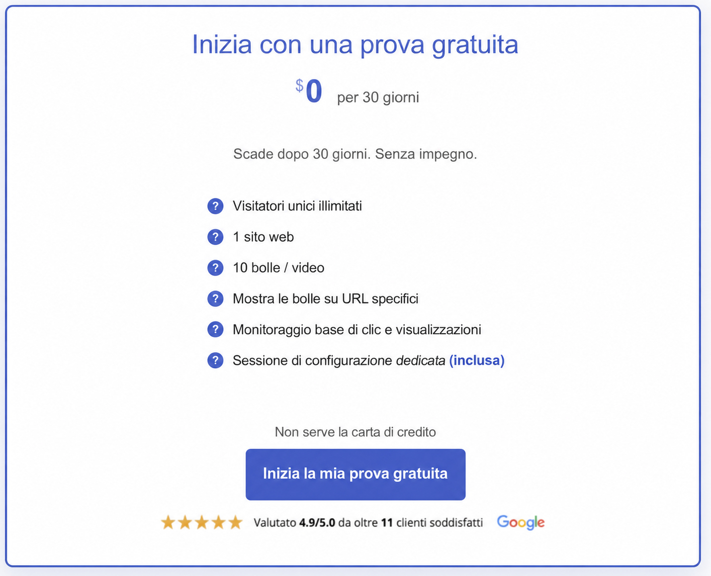 CompleteGreet a confronto con Bambuser 5 Scheda della prova gratuita di CompleteGreet con le funzionalità incluse.