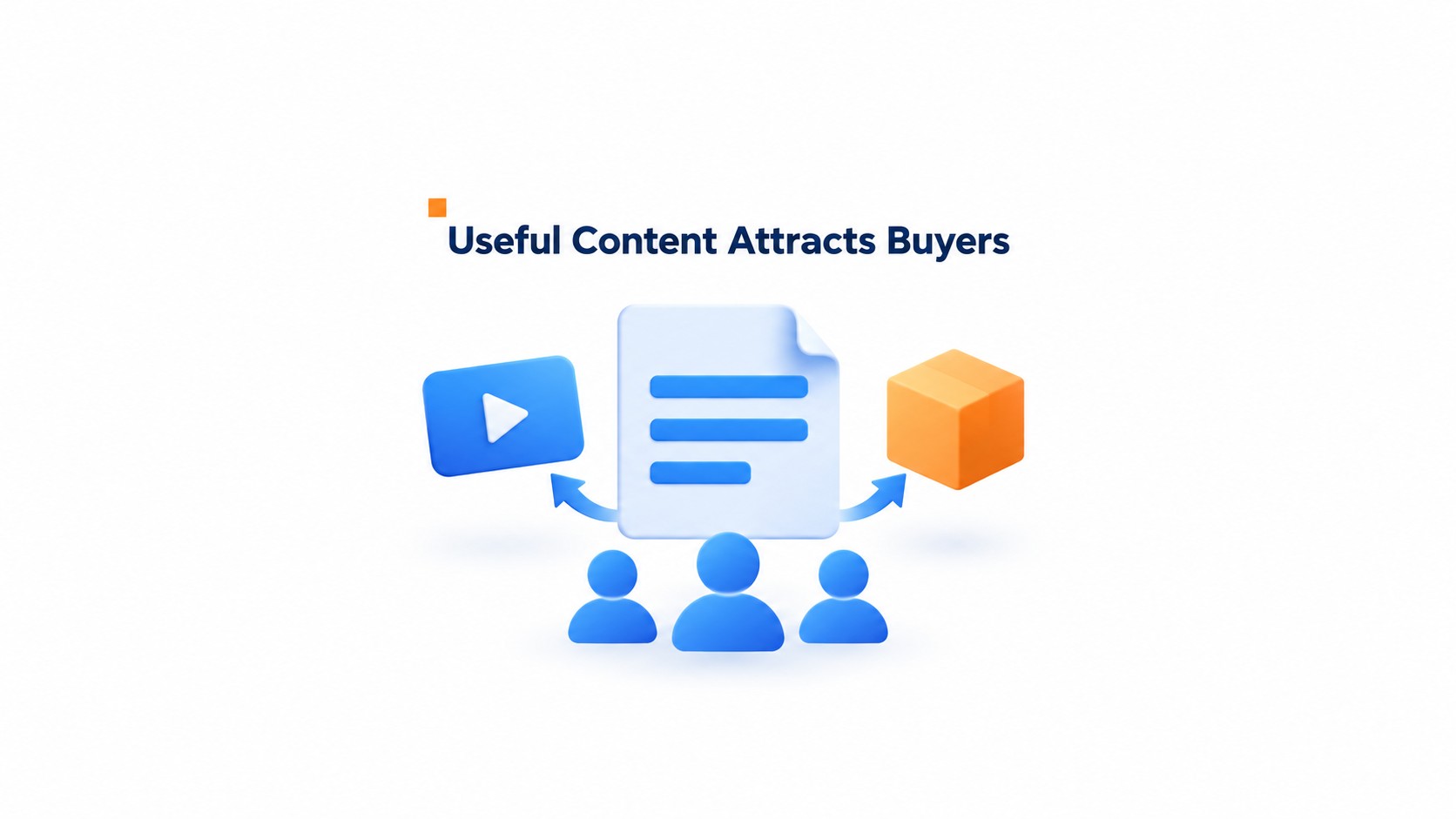 Concept illustration for Introduction to Content Marketing