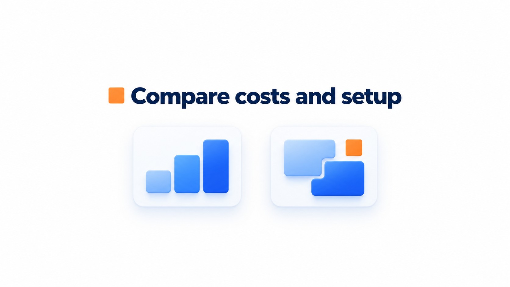 Comparison illustration for How do Bambuser and Firework compare on cost and setup