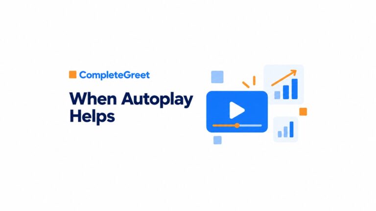 Autoplay Video on Websites: When It Helps and When It Hurts